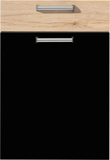 nobilia Focus 473 Front in Schwarz Ultrahochglanz Lack