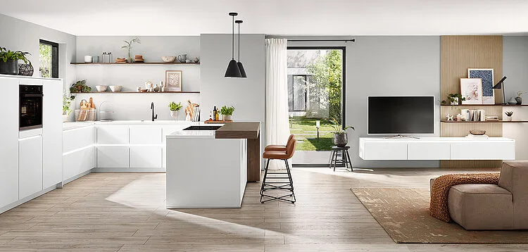 Nobilia Nobilia Speed 244 – L-Küche Magnolia matt