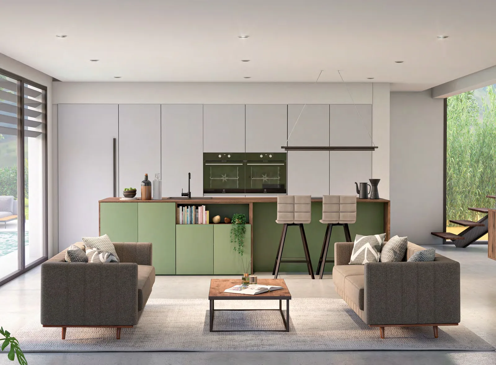 Schmidt Küche Leipzig – Modell Loft, Einrichtungsbeispiel aus dem Katalog 2026