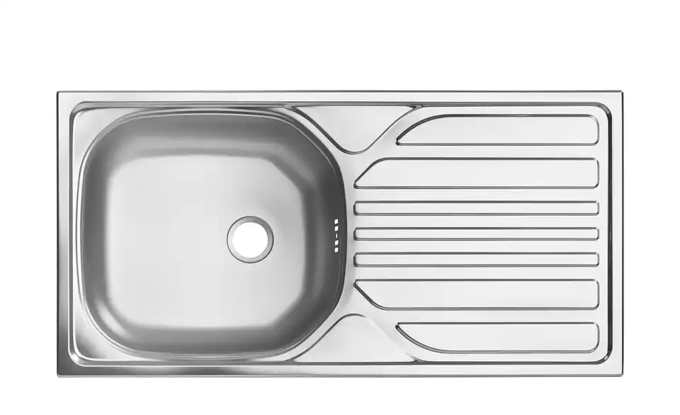 Sconto Küchenzeile 310 cm mit Herdset, Kühlschrank, Haube und Geschirrspüler