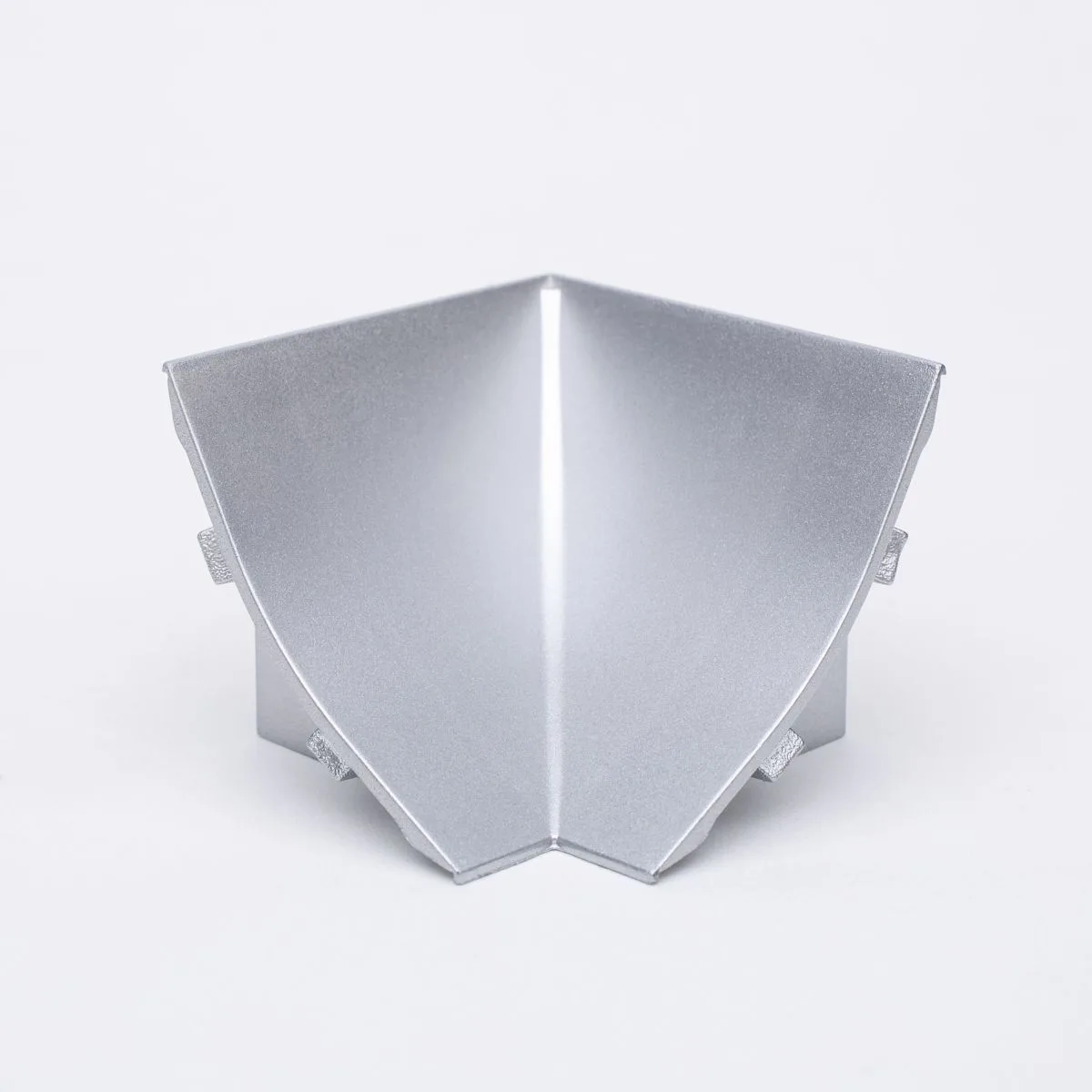 Innenecke aus Aluminium für eine Küchenleiste