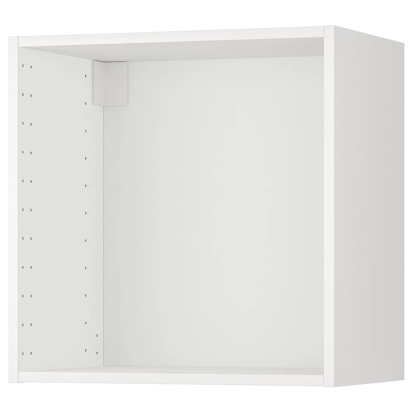 Weißer Wandschrank-Korpus ohne Front