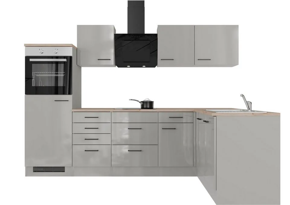 FLEX-WELL Winkelküche Lund 280 x 170 cm